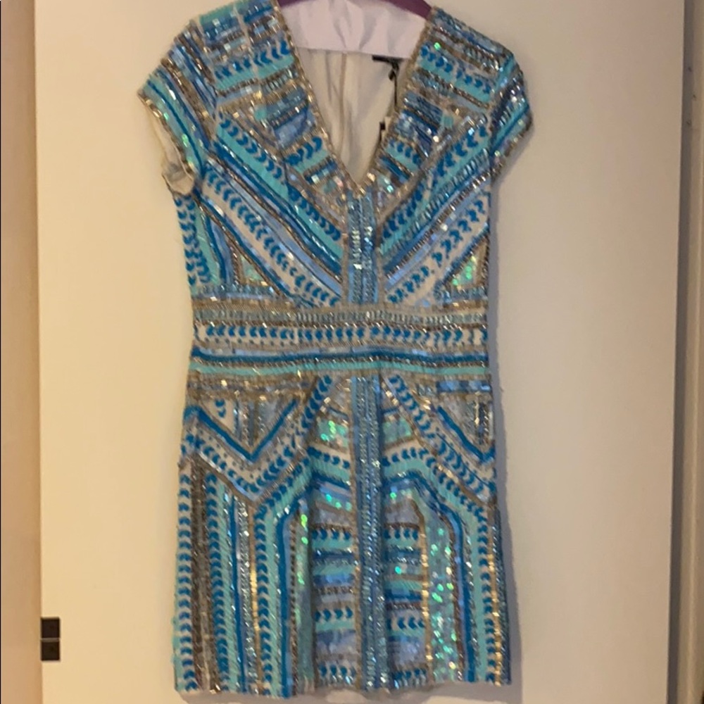 Parker sequin cocktail dress size 10